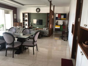 Hall in 4 BHK Apartment at Windsor Grande Residences, Andheri West – for Rent