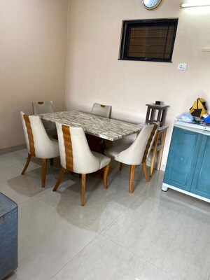 Dining area in 3 BHK Apartment at K Raheja Interface Heights, Malad West – for Rent