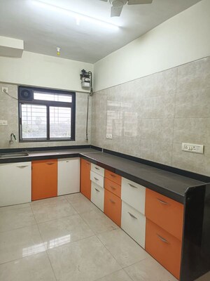 Kitchen in 3 BHK Apartment at Manisha CHS Mulund, Mulund East – for Sale