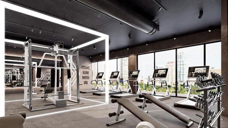 Gym, tharwani-vedant-millenia 2 Bedroom 660 Sq.Ft. Apartment In Titwala Thane 10598544