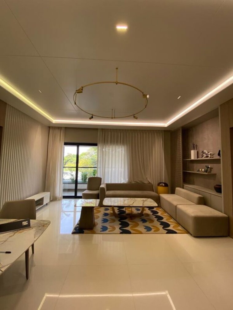 Living Room, kumar-parc-residences 3 Bedroom 1154 Sq.Ft. Apartment In Hadapsar Pune 10598559