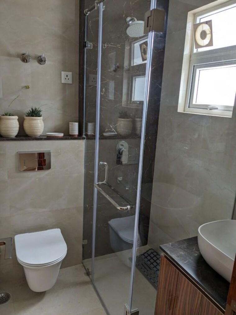 Bathroom, nkv-golden-avenue 3 Bedroom 1400 Sq.Ft. Builder Floor In Sohna Sector 35 Gurgaon 10598514