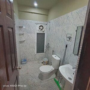 Bathroom in 2 BHK Apartment at Prateek Grand City, Siddharth Vihar – for Rent