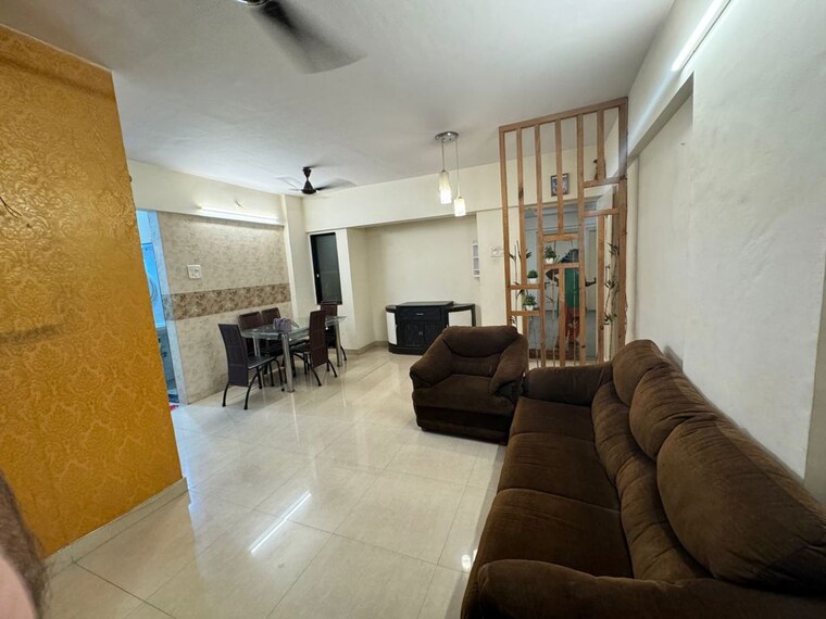 Living Room, swastik-regalia 2 Bedroom 800 Sq.Ft. Apartment In Waghbil Thane 10598635