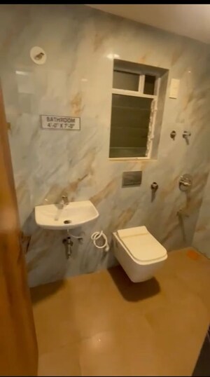 Bathroom in 2 BHK Apartment at Walchand Park View, Mira Road – for Sale
