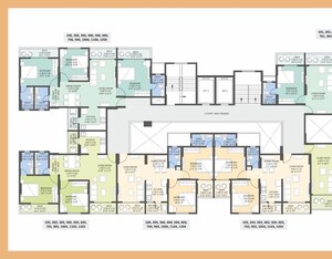 Floor Plan in 3 BHK Apartment at Kakkad Kailash Kutir, Wanwadi – for Sale