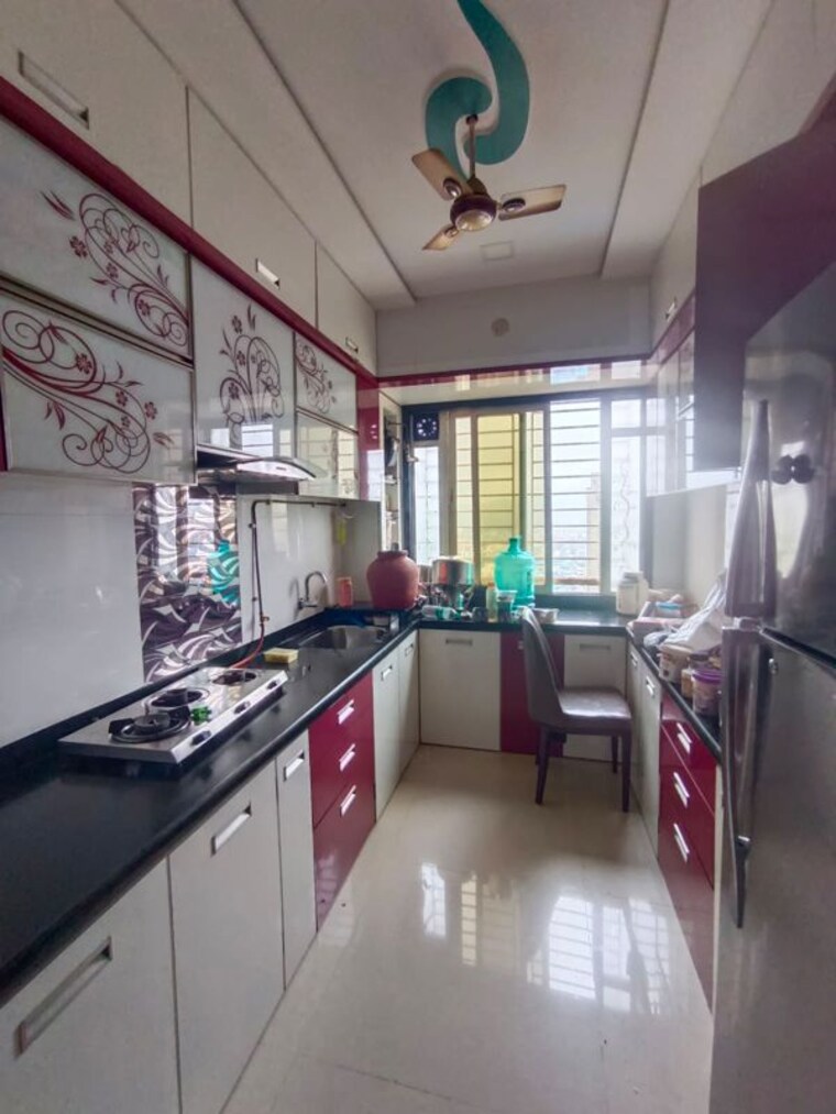 Kitchen, shanti-green-palms 2 Bedroom 1030 Sq.Ft. Apartment In Ghansoli Navi Mumbai 10598690
