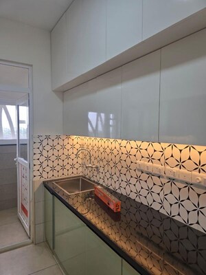 Kitchen in 3 BHK Apartment at Meridian Park At The Prestige City, Sarjapur Road – for Rent