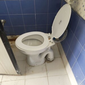 Bathroom in 3 BHK Apartment at Green Acres Apartment, Waghbil – for Rent