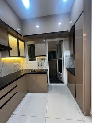 Kitchen in 2 BHK Apartment at Aparna Zenon, Puppalaguda – for Rent