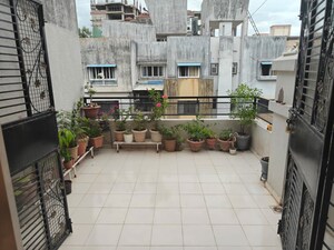 Balcony in 3 BHK Apartment at Sarala Roses, Baner – for Rent