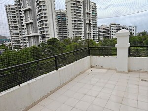 Balcony in 3 BHK Apartment at Sarala Roses, Baner – for Rent