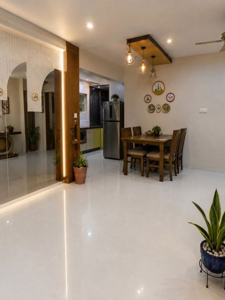 Living Room, akshar-green-world 3 Bedroom 1150 Sq.Ft. Apartment In Dighe Navi Mumbai 10598513