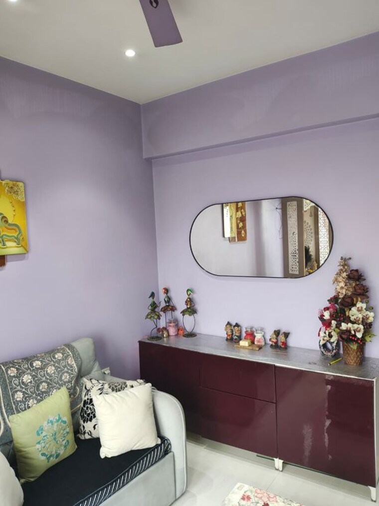 Living Room, akshar-green-world 3 Bedroom 1150 Sq.Ft. Apartment In Dighe Navi Mumbai 10598513
