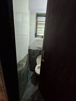 Bathroom in 1 BHK Apartment at Soham Avenue, Ulwe – for Rent