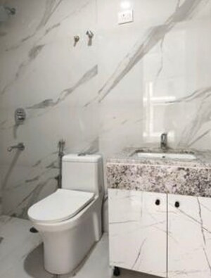 Bathroom in 3 BHK Builder Floor at M3M Soulitude, Sector 89 – for Rent