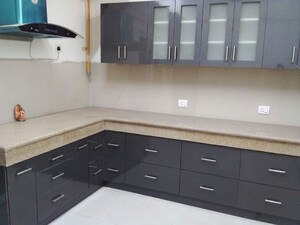 Kitchen in 4 BHK Apartment at Emaar MGF The Palm Drive Villas, Sector 66 – for Rent