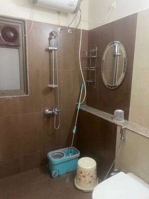 Bathroom in 2.5 BHK Apartment at Bhugaon – for Rent