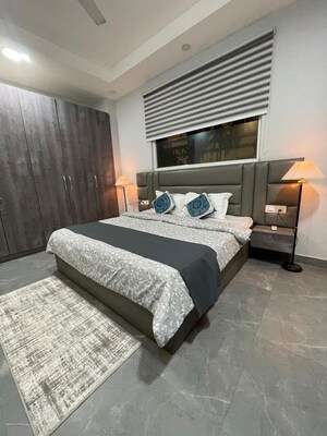 Bedroom in 3 BHK Apartment at Motia Harmony Greens, Kishanpura – for Rent