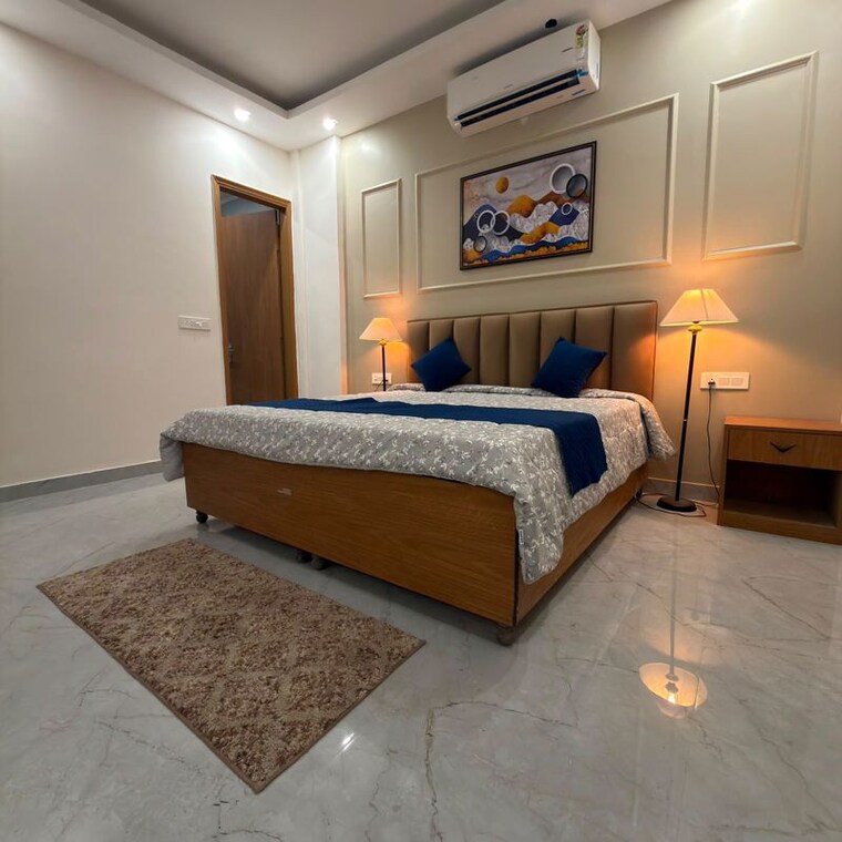 Bedroom, motia-harmony-greens 3 Bedroom 1850 Sq.Ft. Apartment In Kishanpura Zirakpur 10598782