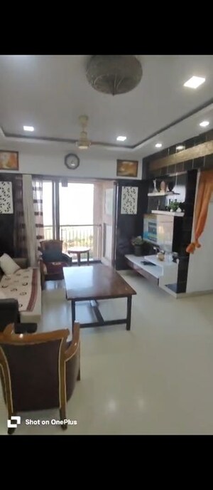 Living Room in 3 BHK Apartment at Lodha Splendora, Ghodbunder Road – for Rent