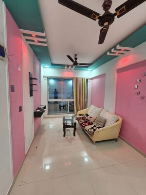 Living Room in 1 BHK Apartment at Varniraj Neelkanth Deep, Ulwe – for Rent