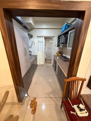 Staircase in 3 BHK Apartment at Eldeco Mystic Greens, Omicron I Greater Noida – for Sale