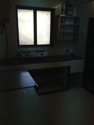 Living Room in 1 BHK Apartment at Jai Ambika CHS, Mulund West – for Rent