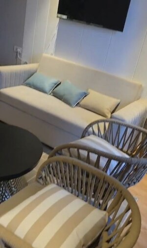 Living Room in Studio Apartment at M3M My Den, Sector 67 – for Rent