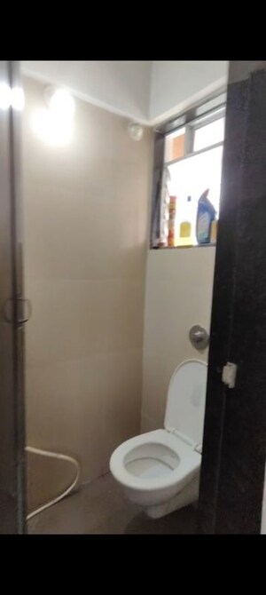 Bathroom in 1 BHK Apartment at Laabh Shubh Sanket Complex, Ghodbunder Road – for Sale