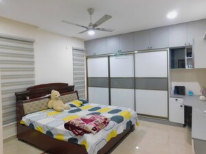 Bedroom in 3 BHK Apartment at Aurobindo Kohinoor, Serilingampally – for Rent