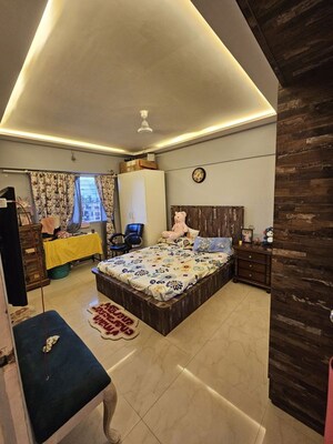 Bedroom in 2 BHK Apartment at Nibbana Apartments, Bandra West – for Rent