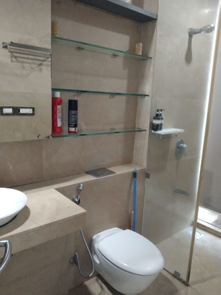 Bathroom, db-woods 3 Bedroom 1200 Sq.Ft. Apartment In Goregaon East Mumbai 10598863