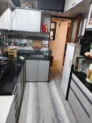 Kitchen in 2 BHK Apartment at Bandra West – for Rent