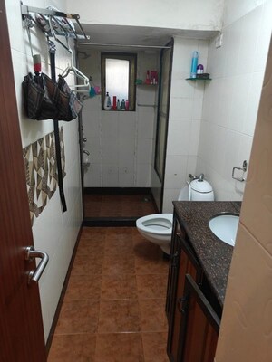 Washroom in 2 BHK Apartment at Bandra West – for Rent