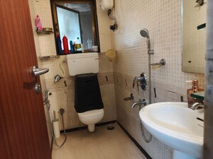 Bathroom in 2 BHK Apartment at Bandra West – for Rent