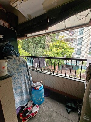 Balcony in 2 BHK Apartment at Bandra West – for Rent