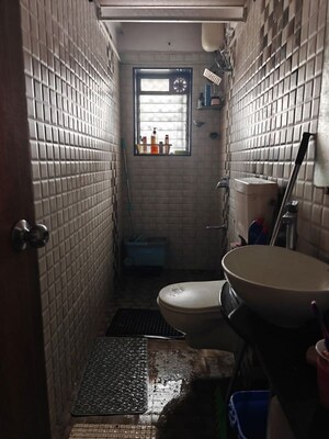 Bathroom in 2 BHK Apartment at Bandra West – for Rent
