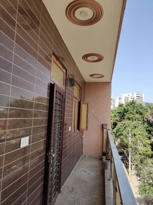 Balcony in 2.5 BHK Builder Floor at Ashok Vihar Phase 3 – for Rent