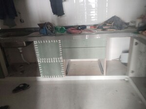 Kitchen in 3 BHK Apartment at Shri Nakoda Ratan Address, Dadar West – for Rent