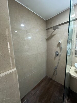 Bathroom in 3 BHK Apartment at Heera Panna Apartment, Tardeo – for Rent