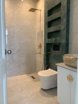 Bathroom in 3 BHK Builder Floor at Greater Kailash ii – for Rent