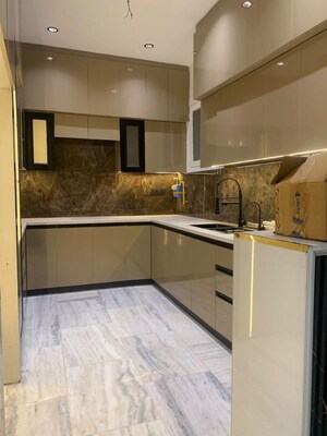 Kitchen in 3 BHK Builder Floor at Greater Kailash ii – for Rent