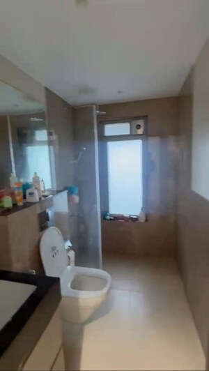 Bathroom in 3 BHK Apartment at Piramal Aranya, Byculla – for Rent