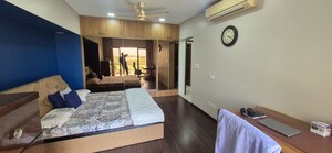 Living Room in 4 BHK Apartment at Panchshil Eon Waterfront I, Kharadi – for Sale