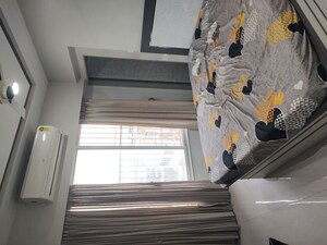 Staircase in 3 BHK Apartment at Leo Shreenathji, Borivali West – for Rent