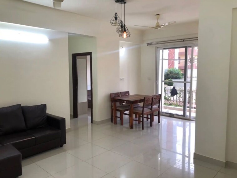 Living Room, goyal-and-co-footprints 2 Bedroom 1200 Sq.Ft. Apartment In Jakkuru Bangalore 10599050