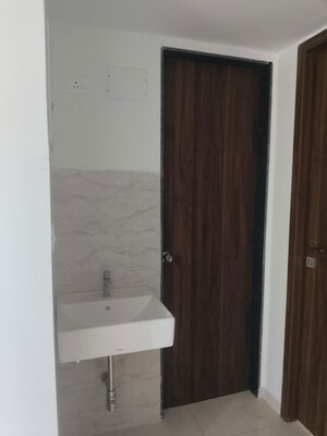 Bathroom in 3 BHK Apartment at Shapoorji Pallonji Joyville Hinjewadi, Hinjewadi – for Rent