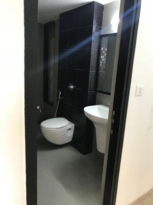 Bathroom in 1 BHK Apartment at Raunak Bliss, Ghodbunder Road – for Rent