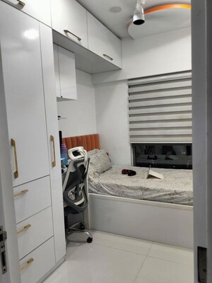 Bathroom in 3 BHK Apartment at Shreeji Atlantis, Malad West – for Rent